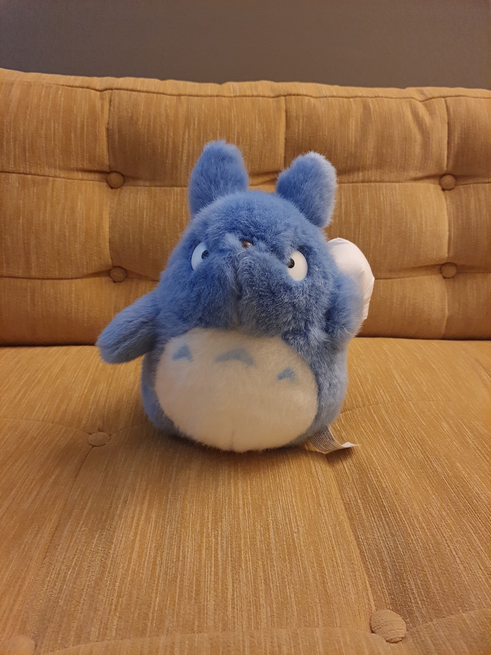 Authentic Blue Totoro Plush Stuffed Animal